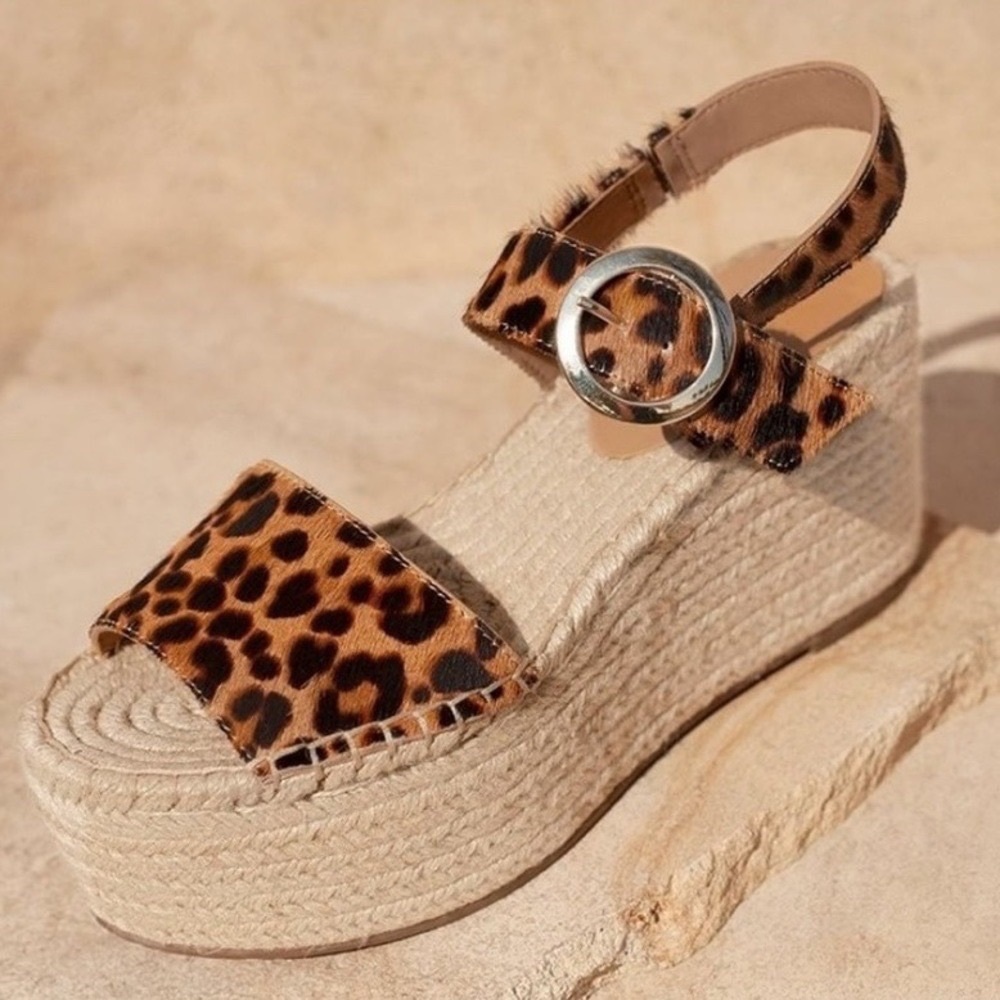 Marc Fisher LTD Rexy Leopard Espadrille